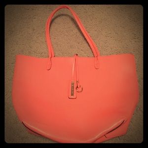 Street Level Neon Orange Tote