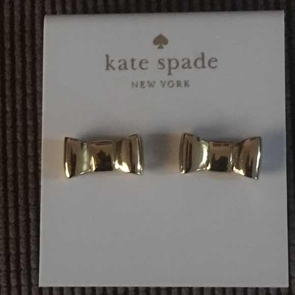 Kate Spade bow earrings.
