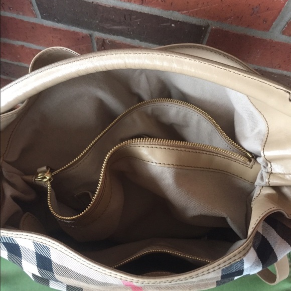 Burberry House Check Bridle Gosford Hobo Purse - Picture 3 of 4