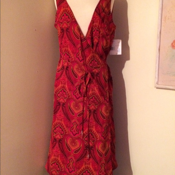 Liz Claiborne Wrap Around Dress NWT