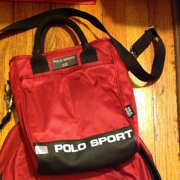 Red Polo Crossbody Bag (Classic)