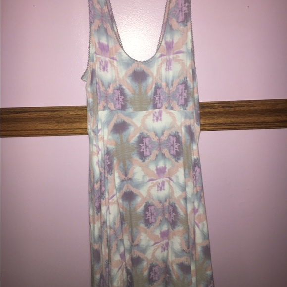 free people pastel mini dress