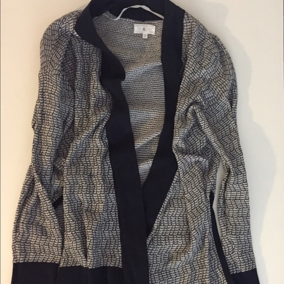 Drapey Navy Cardigan