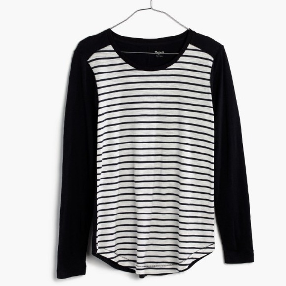 Madewell Whisper Cotton Long-Sleeve Crewneck Tee