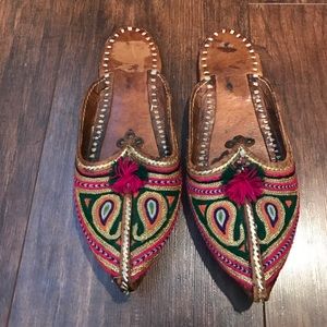 Traditional Indian Bohemian slippers