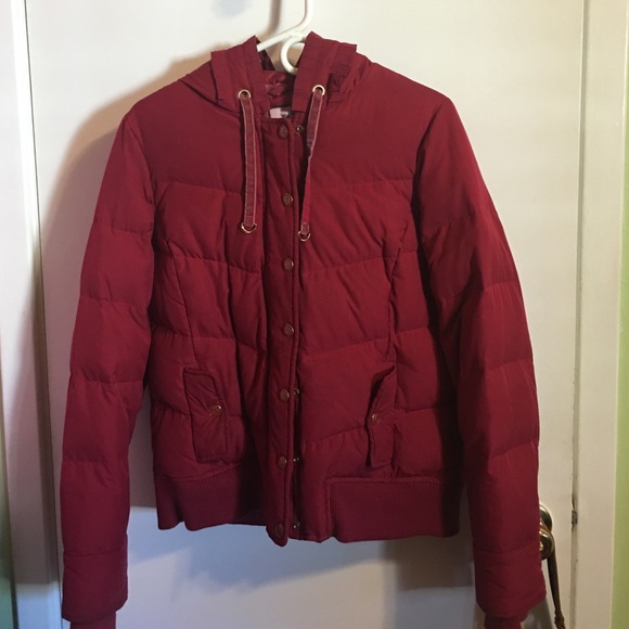 Juicy couture down jacket.