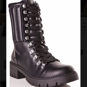 Lust For Life - Abbey Lace-up Combat Boots