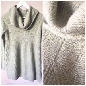 Anthropologie cashmere cowlneck