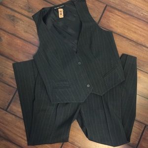 Rock it with Annie Hall Style Pinstripes