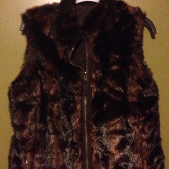 Faux Fur Vest.