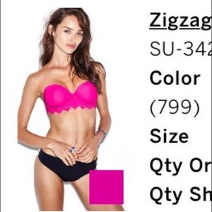 VS BOMBSHELL NEON PINK BIKINI TOP