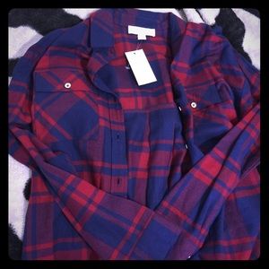 Cute Button up flannel!!