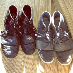 2 pairs of Creative Recreation high tops
