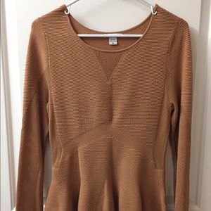 Bar III Peplum Sweater