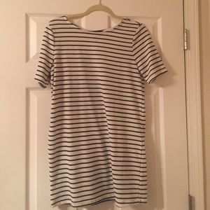 Lumiere Striped Tshirt Dress