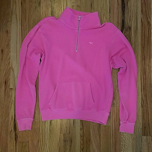 Victoria's Secret pink zip-up jacket