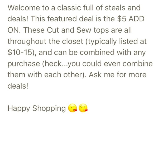 $5 ADD ON!