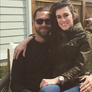 Mixed Media Military Jacket