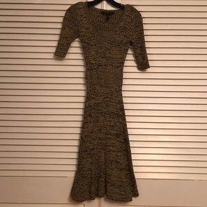 BCBG MaxAzria V-Neck Sweater Dress