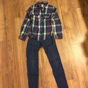 Plaid longsleeve shirt