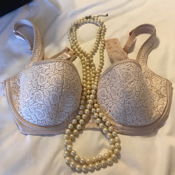 ROSME balconett beige bra size 38D