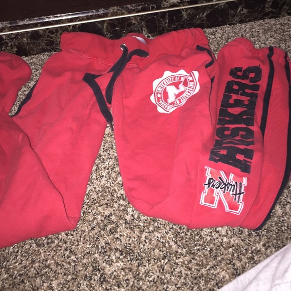 Nebraska Huskers Sweatpants/ Joggers