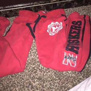 Nebraska Huskers Sweatpants/ Joggers