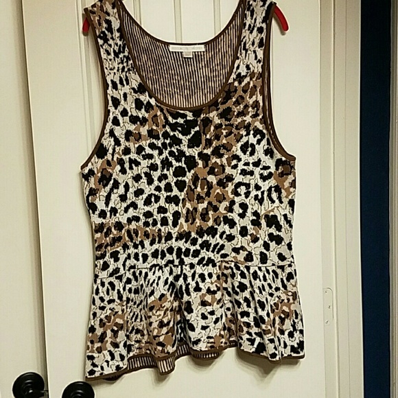 Animal print top