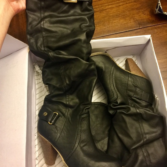 Aldo black boots