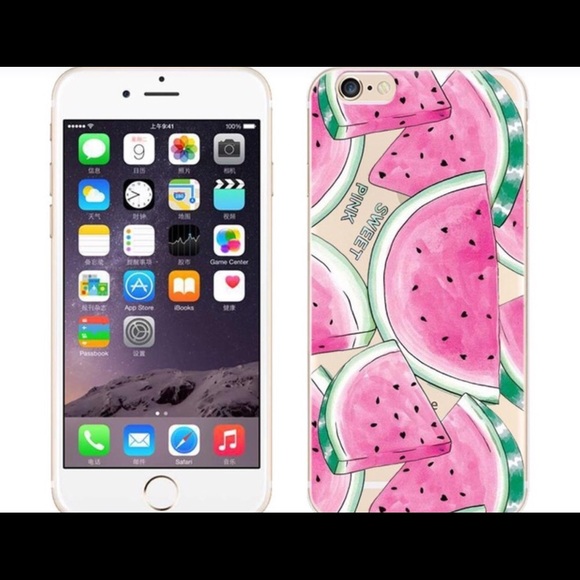 iPhone watermelon case
