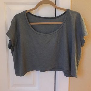 American Apparel Loose Crop Tee