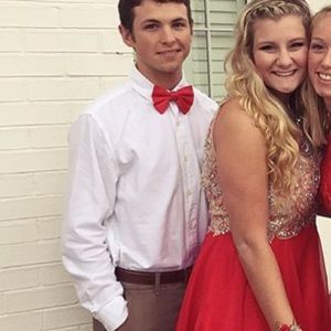 Red homecoming/prom dress