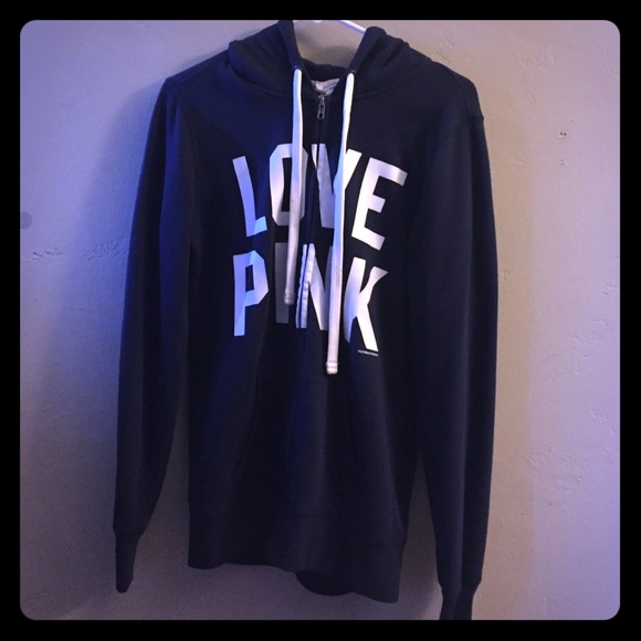 VS Pink zip up hoodie