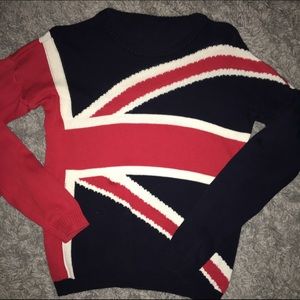 Brandy Melville Union Jack Sweater