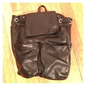 Perlina Real Leather Back Pack