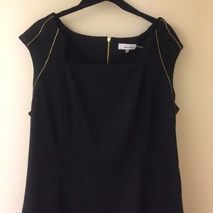 Black Calvin Klein dress