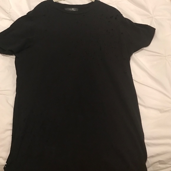 Men's Amiri Black Tee Large