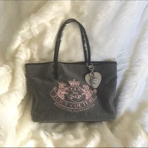 Juicy Couture Velour Tote Handbag