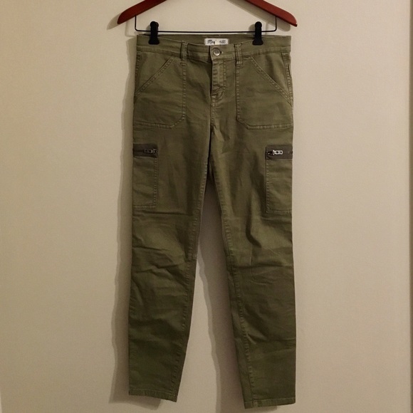 Madewell skinny cargo pants - Size 26 - Olive