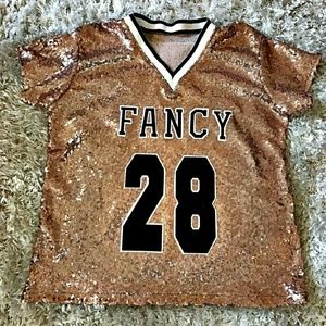 Rose Gold Sequin Jersey