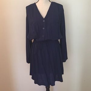 Navy blue dress