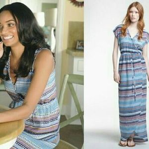 Presley Skye Nordstrom Silk Geometric Maxi Dress Presley Skye Nordstrom Silk Geometric Maxi Dress