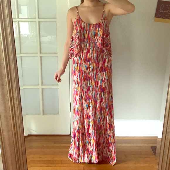 Mimi Chica Colorful Maxi Dress