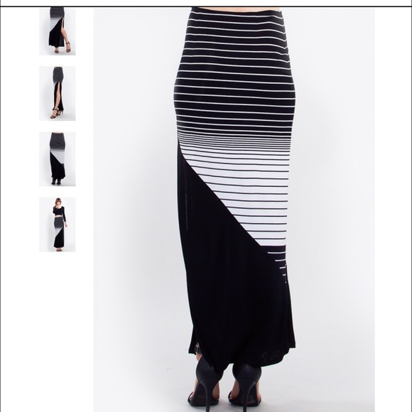 Side Swept Maxi Skirt - Picture 3 of 4