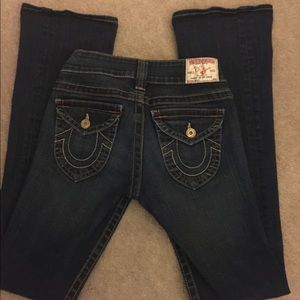True Religion - dark wash "Becky" jeans
