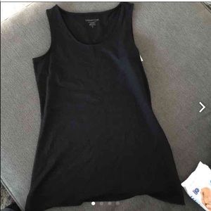 NWT Cold water creek black layering tank