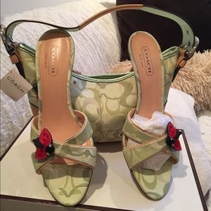 Coach Mini 💼 Bag and 👠 Shoes