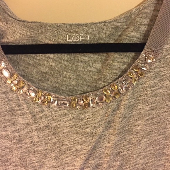 Loft embellished tee shirt - Picture 2 of 3