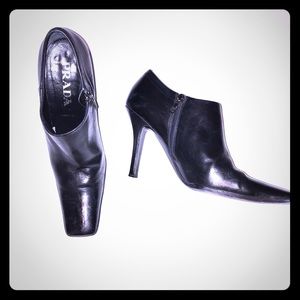 PRADA zip Ankle Boots IN BOX size 39 or US 8.5-9