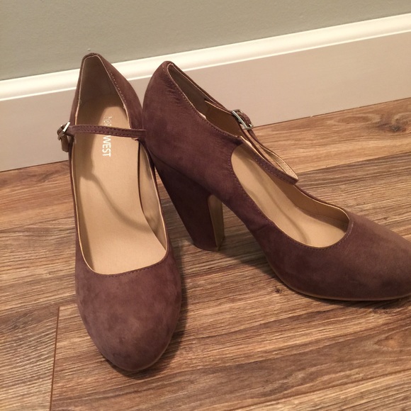 Tan Suede Heels